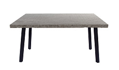 Стол Фостер М 1200*800*750 Ноги КС-60 /черный металл (комплект) (Солино темный 3808) Стол Фостер М 1200*800*750 Ноги КС-60 /черный металл (комплект) (Солино темный 3808)