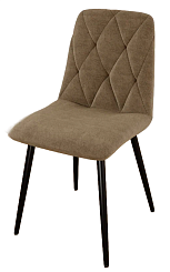 Стул DC-2103 (каркас черный тк Велюр латте(AL)) Стул DC-2103 (каркас черный тк Велюр латте(AL))